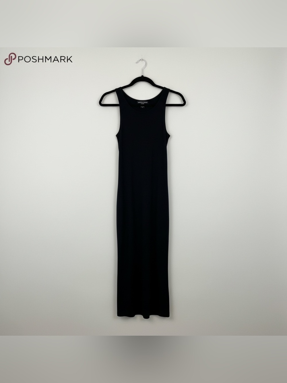 American Dream Black Sleeveless Maxi Dress Size M